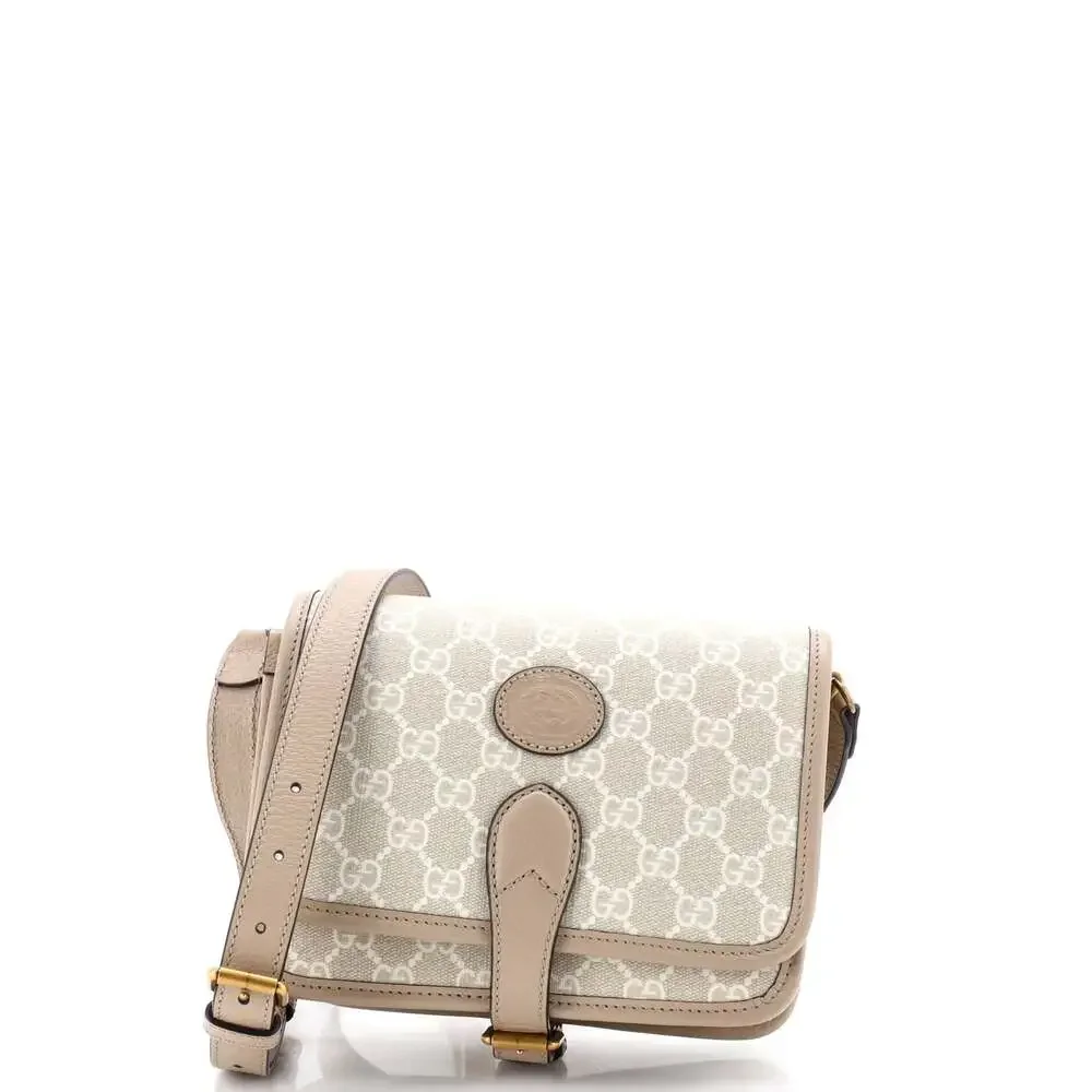 Gucci Interlocking G Patch Messenger #239626G13B - Picture 1 of 6